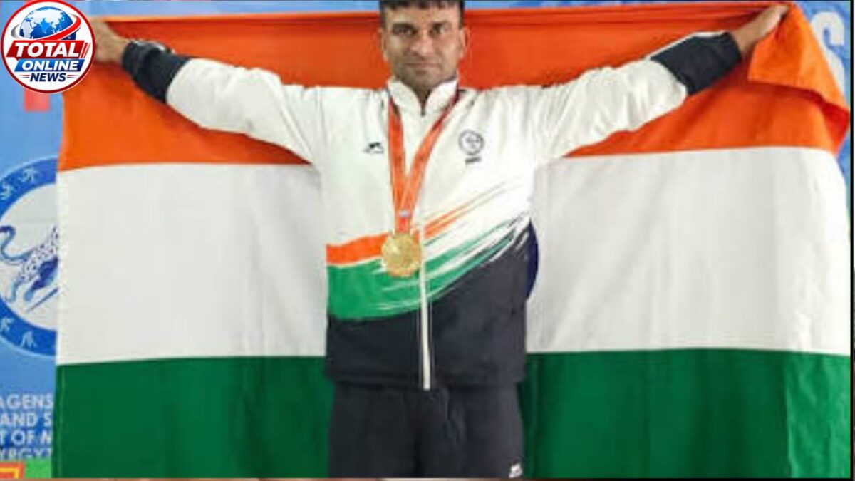 60 KG भार वर्ग में भारत को मिला रजत, हरियाणा के संदीप कड़वासरा ने एथेंस में लहराया तिरंगा