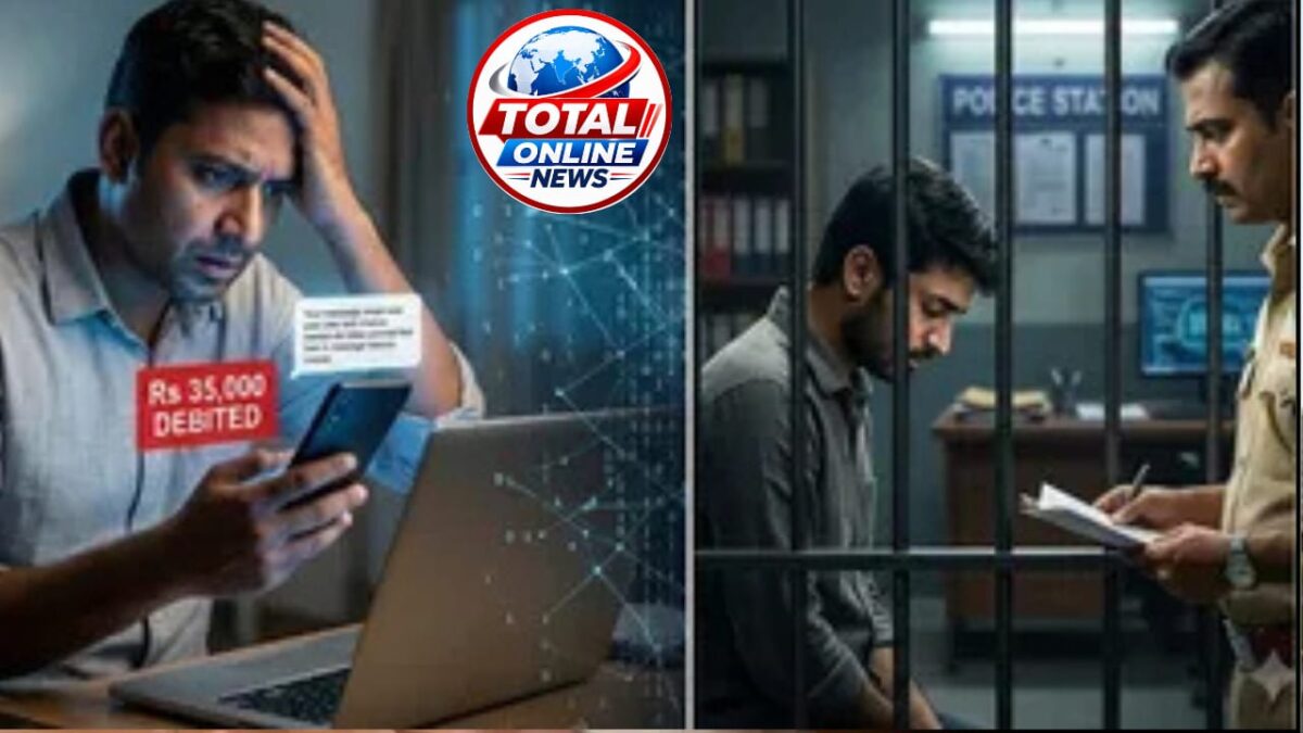 क्लिक करते ही कट गए 35 हजार रुपये”, सामने आया साइबर ठगी का मामला, अब सलाखों के पीछे आरोपी