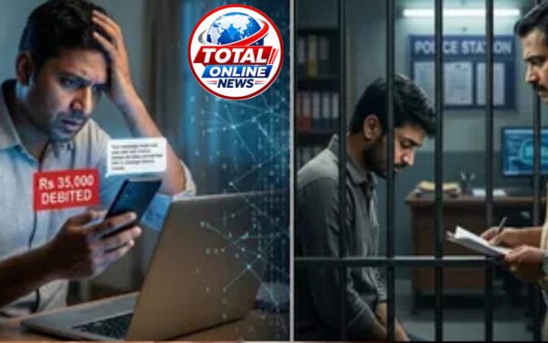 क्लिक करते ही कट गए 35 हजार रुपये”, सामने आया साइबर ठगी का मामला, अब सलाखों के पीछे आरोपी