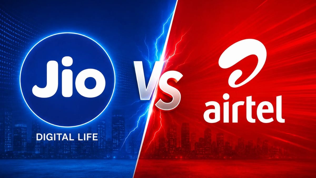 Jio का ₹500 vs Airtel का ₹489 प्लान: एक में 77 दिन की वैलिडिटी तो दूसरे में AI